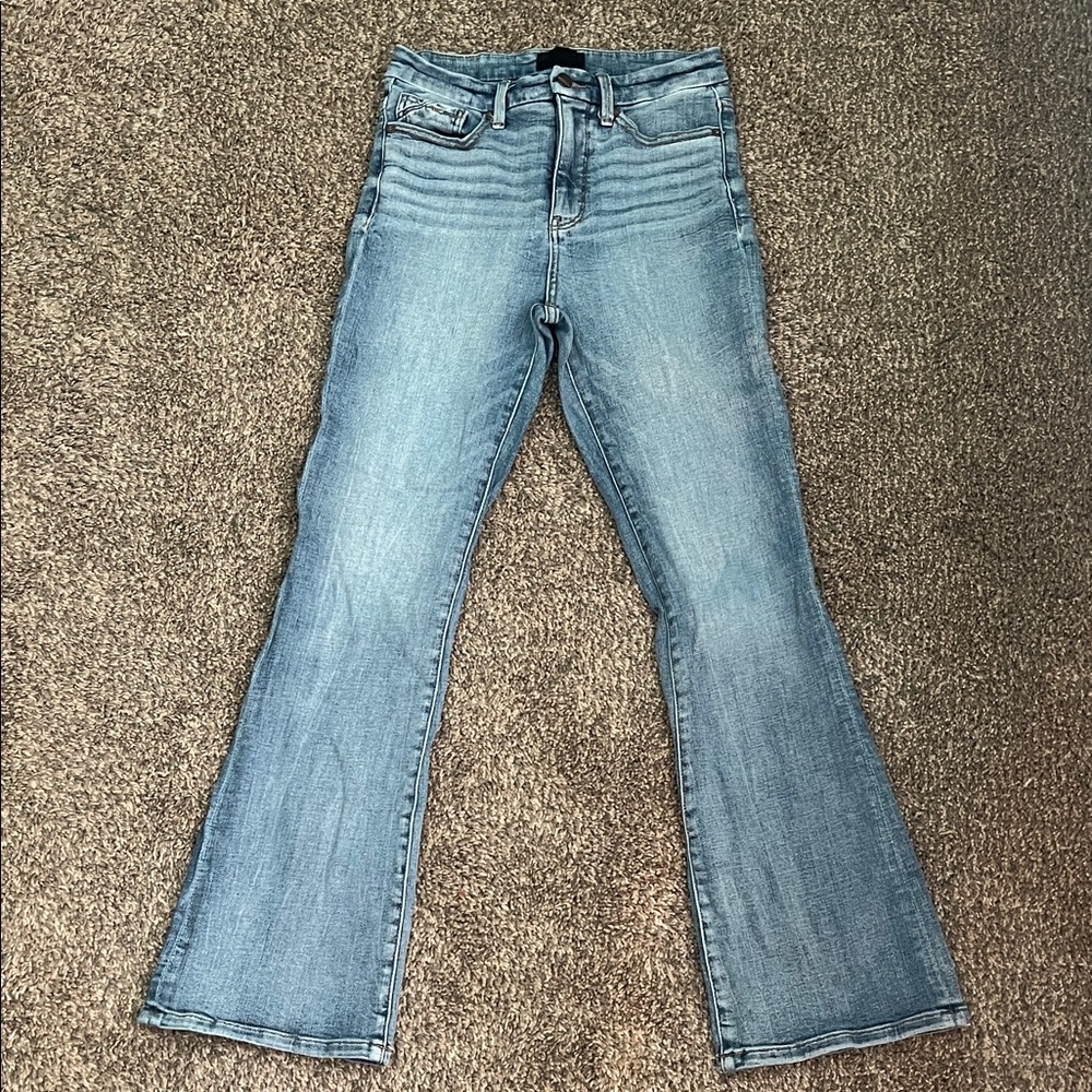 Buckle Black High Rise Bootcut